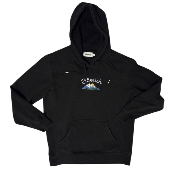 Jiberish Hoodie Sweatshirt Denver Colorado Snow Sports Graphic Mountain Large - Picture 1 of 9